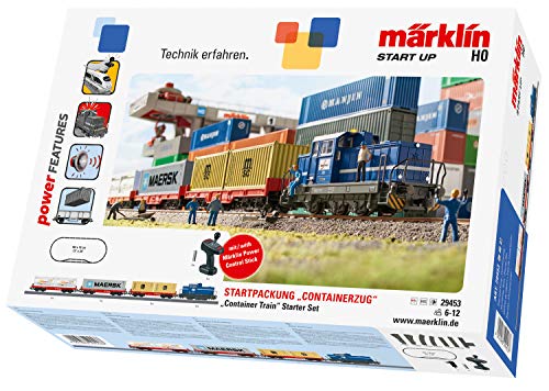 Märklin start up Start Up 29453 - Kit de iniciación para Tren de ferrocarril H0, Juego de iniciación con Tren, Carro y Carril, función de luz, a Partir de 6 años Märklin start up Start Up 29453 - Kit de iniciación para Tren de ferrocarril H0, Juego de iniciación con Tren, Carro y Carril, función de luz, a Partir de 6 años