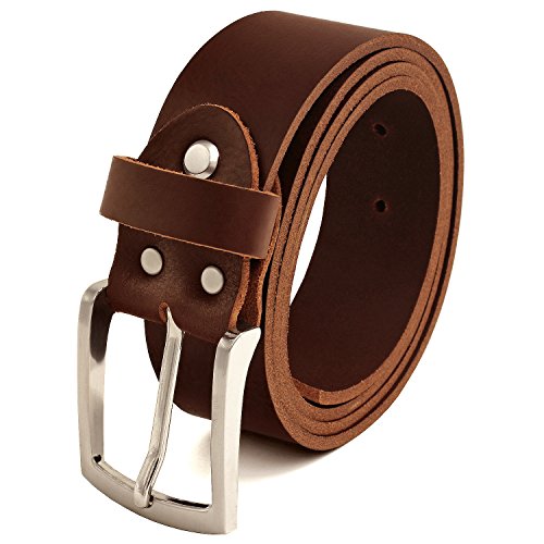 Marrón Cinturón Cuero Búfalo, 40 mm De Ancho y aprox. 3-4 mm De Grueso, Puede Acortarse #Br007-02 (waist size 85 cm) Marrón Cinturón Cuero Búfalo, 40 mm De Ancho y aprox. 3-4 mm De Grueso, Puede Acortarse #Br007-02 (waist size 85 cm)