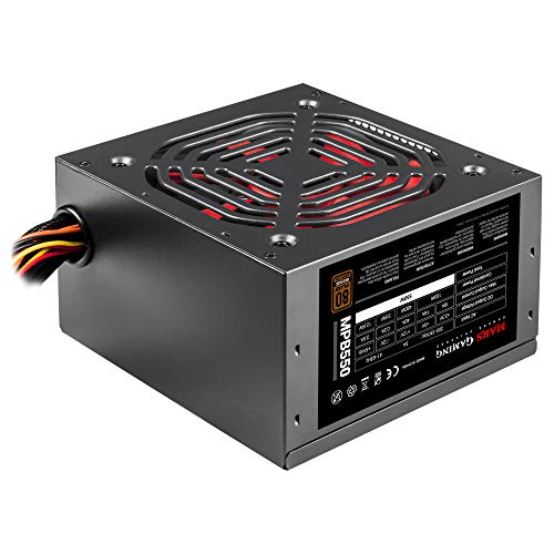 Mars Gaming MPB550, Fuente PC 550W, ATX, 80Plus 230V Bronze 90%, SilentRPM 10dB Mars Gaming MPB550, Fuente PC 550W, ATX, 80Plus 230V Bronze 90%, SilentRPM 10dB