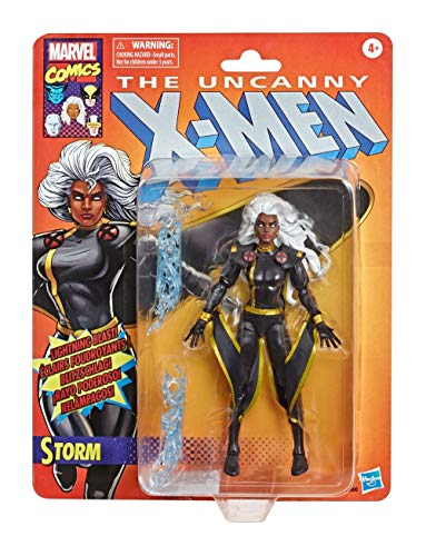Marvel Figura Vintage Storm E9660, Color Negro Marvel Figura Vintage Storm E9660, Color Negro