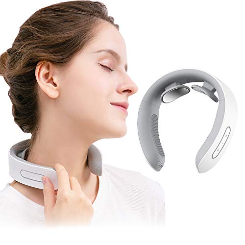 Masajeador de cuello, masajeador de hombro, masajeador de cuello eléctrico, cuello relajante, masajeador de cuello de pulso electromagnético con función de calefacción es adecuad Masajeador de cuello, masajeador de hombro, masajeador de cuello eléctrico, cuello relajante, masajeador de cuello de pulso electromagnético con función de calefacción es adecuad
