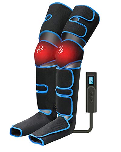 Masajeador de Piernas, Compresión de Aire para Circulación y Relajación, 6 Modos de 3 Intensidades, Masajeador de Pies de 360 ° con Control Remoto, Ayuda a Aliviar las Varices y el Edema Masajeador de Piernas, Compresión de Aire para Circulación y Relajación, 6 Modos de 3 Intensidades, Masajeador de Pies de 360 ° con Control Remoto, Ayuda a Aliviar las Varices y el Edema