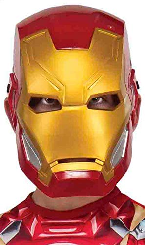 Mascara Iron Man Avengers, Multicolor, (Rubie'S 300148) Mascara Iron Man Avengers, Multicolor, (Rubie'S 300148)