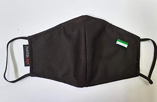 Mascarilla con bandera de Extremadura Lavable y Reutilizable 100% Poliester, Pack 5 Mascarilla con bandera de Extremadura Lavable y Reutilizable 100% Poliester, Pack 5