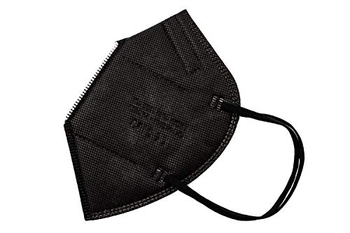 Mascarillas FFP2 Adultos, Desechables, 5 Capas, Color Negro (20 Unidades) Mascarillas FFP2 Adultos, Desechables, 5 Capas, Color Negro (20 Unidades)