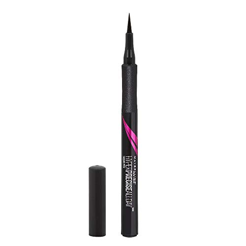 Maybelline New York - Hyper Precise All Day Matte Eyeliner Mate, Larga Duración, Waterproof, Color Negro