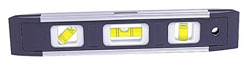 Medid MD/TP300 Mini nivel TORPEDO, fabricado en plástico ABS, con refuerzos de aluminio. Base magnética. 3 burbujas de precisión 2mm/m Medid MD/TP300 Mini nivel TORPEDO, fabricado en plástico ABS, con refuerzos de aluminio. Base magnética. 3 burbujas de precisión 2mm/m
