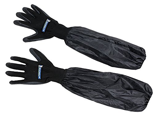 MICHELIN 9497 Guantes Monta Cadenas, Negro