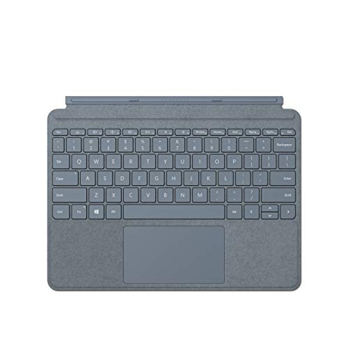 Microsoft Surface Go Signa Cover - Teclado compatible con Surface Go 1 y Surface Go 2, Azul hielo (Alcántara) KCS - 00116 Microsoft Surface Go Signa Cover - Teclado compatible con Surface Go 1 y Surface Go 2, Azul hielo (Alcántara) KCS - 00116