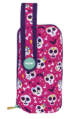 Milan, Kit 4 Estuches con Contenido Bats&Bites, 22.5 x 11.5 x 11 cm, Rosa Milan, Kit 4 Estuches con Contenido Bats&Bites, 22.5 x 11.5 x 11 cm, Rosa
