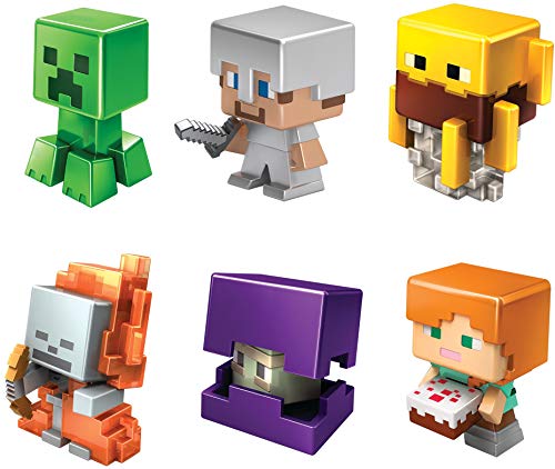 Minecraft Minifiguras de Juguete Modelos Surtidos (Mattel GND42)