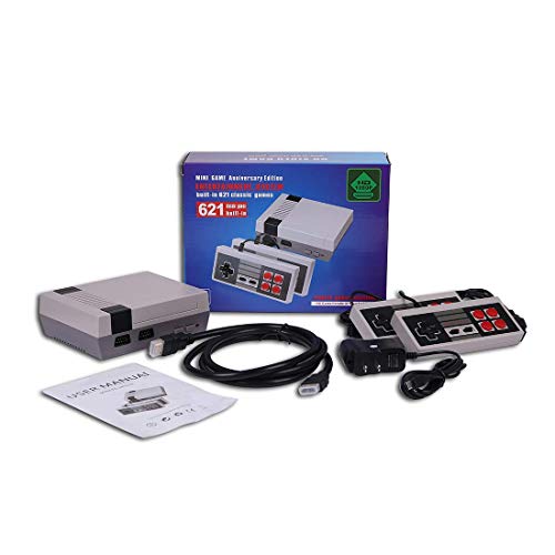 Mini consola retro clásica-Salida HDMI- viene con dos asas de control: 621 videojuegos clásicos incorporados Mini consola retro clásica-Salida HDMI- viene con dos asas de control: 621 videojuegos clásicos incorporados