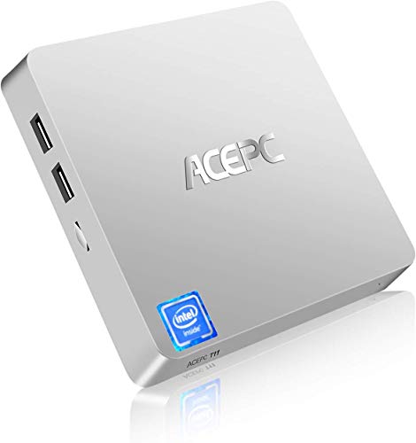 Mini PC, ACEPC T11 Windows 10 Pro(64 bits) Intel x5-z8350,sin Ventilador,con Terminal HDMI/VGA, Alta resolución 4K, 4GB/64GB eMMc,2.4/5G WiFi,Gigabit Ethernet,Soporte 2.5 Pulgadas Sata SSD/HDD … Mini PC, ACEPC T11 Windows 10 Pro(64 bits) Intel x5-z8350,sin Ventilador,con Terminal HDMI/VGA, Alta resolución 4K, 4GB/64GB eMMc,2.4/5G WiFi,Gigabit Ethernet,Soporte 2.5 Pulgadas Sata SSD/HDD …
