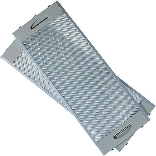 MIRTUX Filtro Metálico Campana Teka (Incluye 2 Unidades). Medida: 19 X 50 cms. Válida para Diferentes Modelos de Campana: CNL2000, CNL1000… (Ver compatibiidades en descripción).