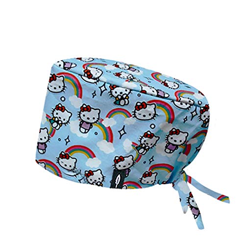 Modelo: Kitty - Estampado-Gorro de Quirófano ROBIN HAT- Pelo Largo- Ajustable- 100% -algodón (Autoclave) Modelo: Kitty - Estampado-Gorro de Quirófano ROBIN HAT- Pelo Largo- Ajustable- 100% -algodón (Autoclave)