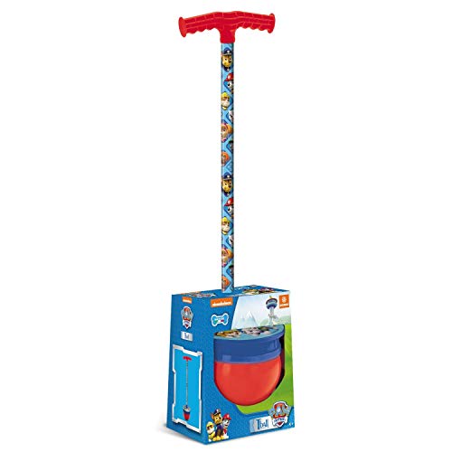 Mondo Toys – Paw Patrol T-Ball – Bastón/Pelota de Saltar para niños – Plataforma Antideslizante – Peso máximo 50 kg – 01533