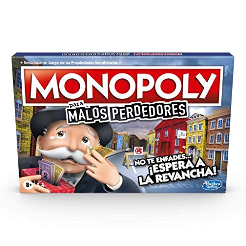 Monopoly - Malos Perdedores - Hasbro E9972105 Monopoly - Malos Perdedores - Hasbro E9972105