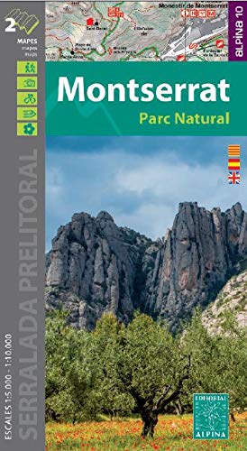 Montserrat 1: 10.000/ 1: 5.000: PARC NATURAL Montserrat 1: 10.000/ 1: 5.000: PARC NATURAL