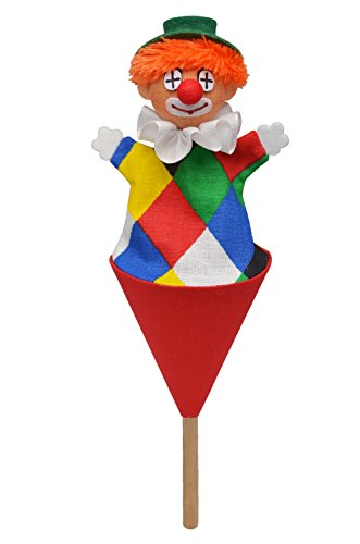 Moravská ústredna 13207A - Logo de Payaso (20 cm) Pop Puppets, Multicolor Moravská ústredna 13207A - Logo de Payaso (20 cm) Pop Puppets, Multicolor
