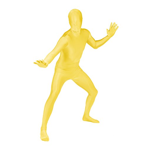 Morphsuits - Disfraz de segunda piel (pegado al cuerpo), talla L (MSYEL) Morphsuits - Disfraz de segunda piel (pegado al cuerpo), talla L (MSYEL)