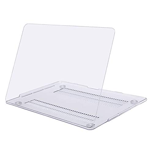 MOSISO Funda Dura Compatible con 2019 2018 2017 2016 MacBook Pro 13 con/sin Touch Bar A2159 A1989 A1706 A1708,Ultra Delgado Carcasa Rígida Protector de Plástico Cubierta,Claro Transparente