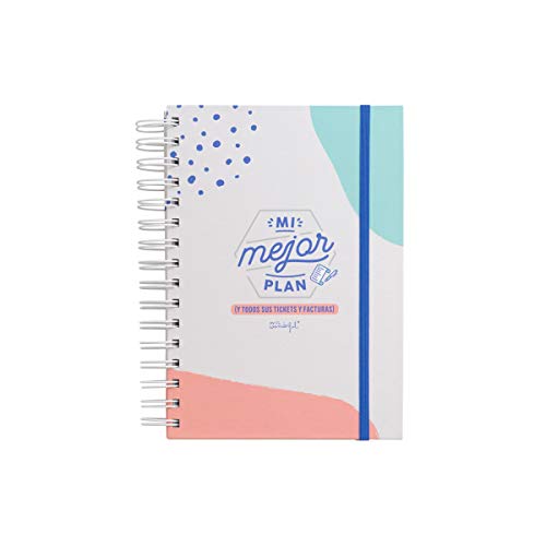 Mr. Wonderful Libreta para Guardar Mejor Plan y Todos Sus Tickets, Multicolor, única Mr. Wonderful Libreta para Guardar Mejor Plan y Todos Sus Tickets, Multicolor, única
