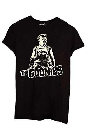 MUSH T-Shirt The Goonies Captain Superslot - Film by Dress Your Style - Hombre-L Negro MUSH T-Shirt The Goonies Captain Superslot - Film by Dress Your Style - Hombre-L Negro