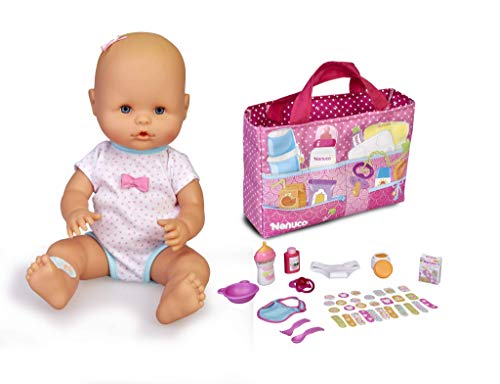 Nenuco- Pañalera, muñeca bebé con Bolso de Accesorios (Famosa 700015831) Nenuco- Pañalera, muñeca bebé con Bolso de Accesorios (Famosa 700015831)
