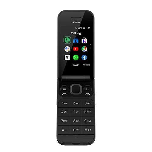 Nokia 2720 Flip - Teléfono móvil de 2,8'' (512 MB RAM, 4 GB ROM, Cámara 2 MP, Batería 1500 mAh), Negro Nokia 2720 Flip - Teléfono móvil de 2,8'' (512 MB RAM, 4 GB ROM, Cámara 2 MP, Batería 1500 mAh), Negro