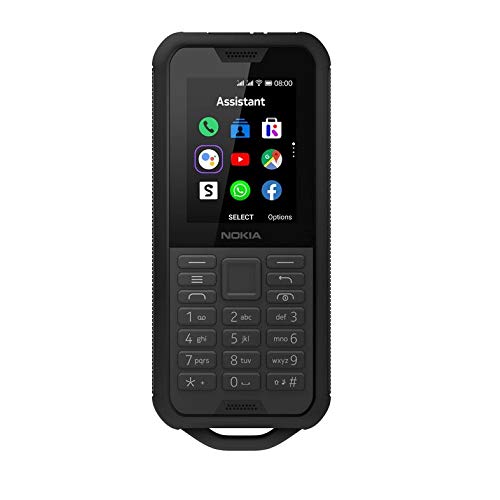 Nokia 800 - Teléfono móvil de 2,4"" (512 MB RAM, 4GB ROM, Cámara 2 MP, Batería 2100 mAh), Negro