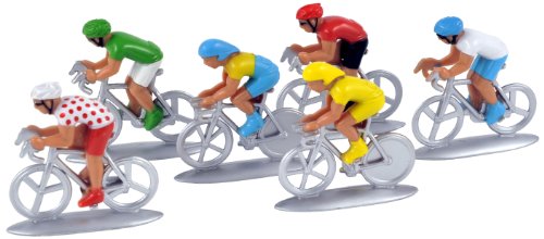 Norev 318991 - Lote de 6 figuritas de Ciclistas
