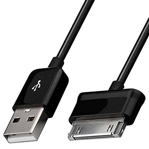 OcioDual Cable de Carga y Transferencia de Datos USB Negro para Samsung Galaxy Tab 2 10.1 P5100 Cargador