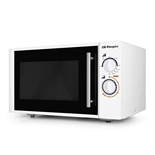 Orbegozo MIG 2520 Microondas, 25 litros de capacidad, 5 niveles de potencia + grill + 3 funciones combi, 900 W, Blanco