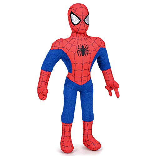 Ousdy Marvel Spiderman Peluche Plush,45CM Regular Play by Play (45CM, Azul)