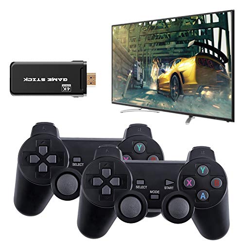 Oyria Wireless Game Joystick Controller, Consola inalámbrica USB Game Stick Consola de Videojuegos Mini Controlador Retro de 8 bits Salida HDMI Reproductor Dual Incorporado 3500 Classic Game Oyria Wireless Game Joystick Controller, Consola inalámbrica USB Game Stick Consola de Videojuegos Mini Controlador Retro de 8 bits Salida HDMI Reproductor Dual Incorporado 3500 Classic Game