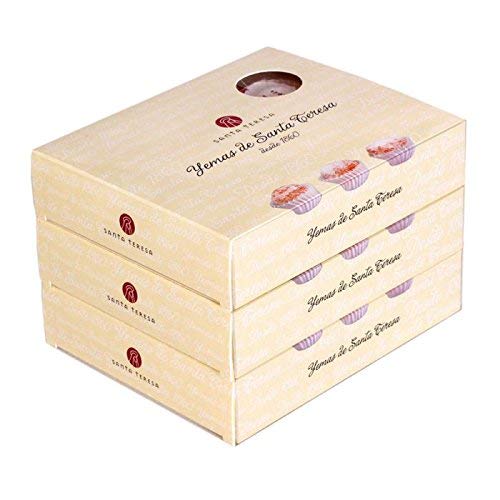 Pack de 3 cajas de Yemas tradicionales de Santa Teresa - 12 unidades x 3 cajas