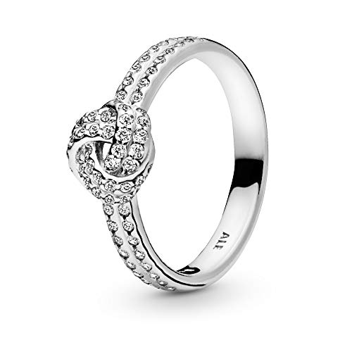 Pandora Anillo de sello Mujer plata - 190997CZ-54 Pandora Anillo de sello Mujer plata - 190997CZ-54