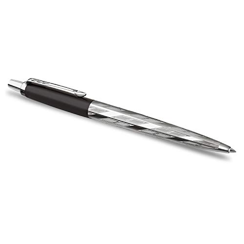 PARKER Jotter bolígrafo, edición especial, negro Black Postmodern, punta mediana (0,7 mm), tinta azul, caja de regalo (2025829)
