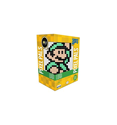 PDP - Lampara de sobremesa Pixel Pals Luigi - Mario Bros (PS4), Multicolor PDP - Lampara de sobremesa Pixel Pals Luigi - Mario Bros (PS4), Multicolor
