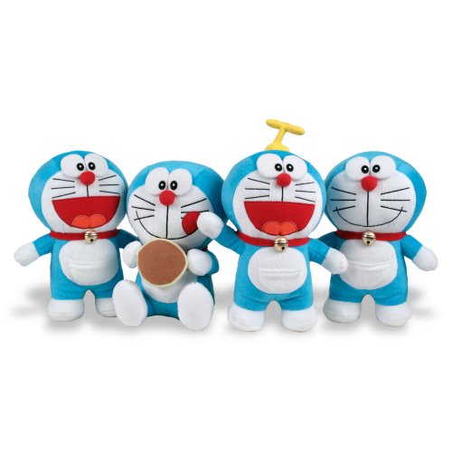 Peluche Doraemon velboa T1 20/22cm surtido