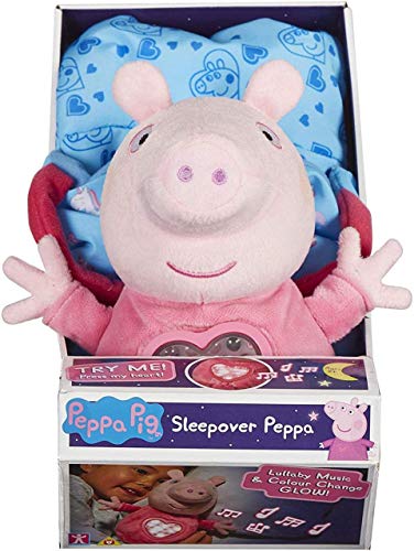 Peppa Pig - Peluche Fiesta de Pijamas con saco Peppa Pig - Peluche Fiesta de Pijamas con saco