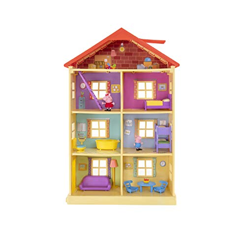 Peppa Pig PEP0757 Casa de ensueño de Peppa Pig con 2 Figuras exclusivas: Peppa y George con Accesorios para niños a Partir de 2 años. Peppa Pig PEP0757 Casa de ensueño de Peppa Pig con 2 Figuras exclusivas: Peppa y George con Accesorios para niños a Partir de 2 años.