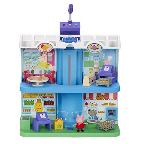 Peppa Pig - Playset Centro Comercial con figura Peppa Pig - Playset Centro Comercial con figura