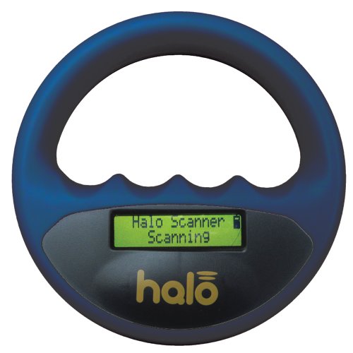 Pet Technology Store Halo Microchip Escáner, Azul