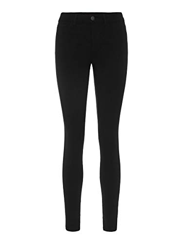 PIECES Pcskin Wear Jeggings Black/noos, Jeans Mujer, Negro (Black), 32 (Talla del fabricante: XX-Small)