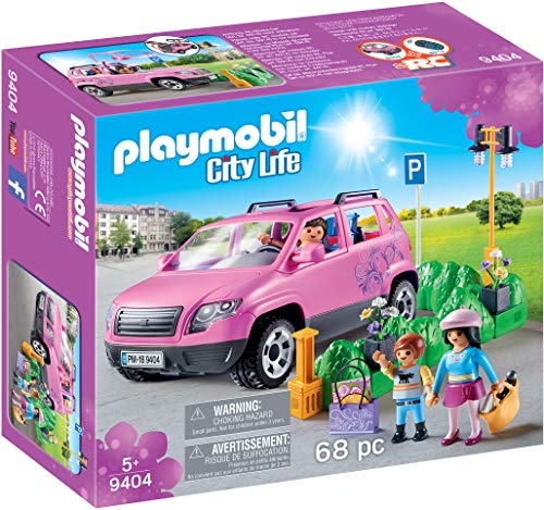 Playmobil- City Life Coche Familiar con Parking, Multicolor (geobra Brandstätter 9404)