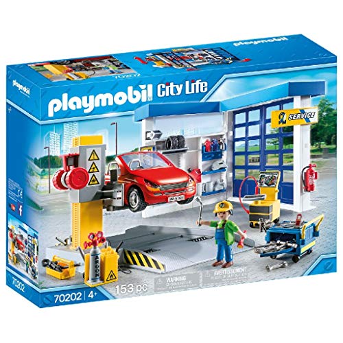 PLAYMOBIL City Life Taller de Coches, A partir de 4 años (70202) PLAYMOBIL City Life Taller de Coches, A partir de 4 años (70202)