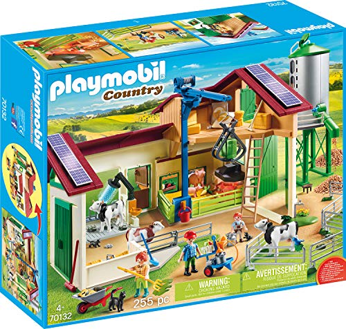 PLAYMOBIL Country Granja con Silo, A partir de 4 años (70132)