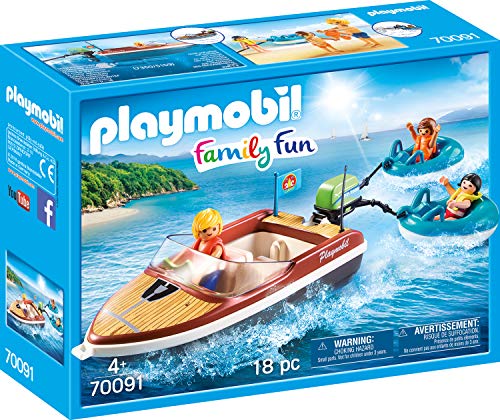 PLAYMOBIL Family Fun Lancha con Flotadores, A partir de 4 años (70091) PLAYMOBIL Family Fun Lancha con Flotadores, A partir de 4 años (70091)