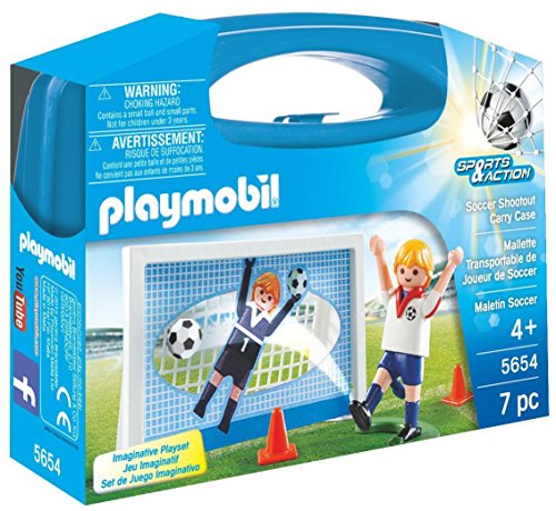 Playmobil Fútbol- Maleta Playmobil Playset, 5,5 x 21 x 16,3 cm (5654) Playmobil Fútbol- Maleta Playmobil Playset, 5,5 x 21 x 16,3 cm (5654)